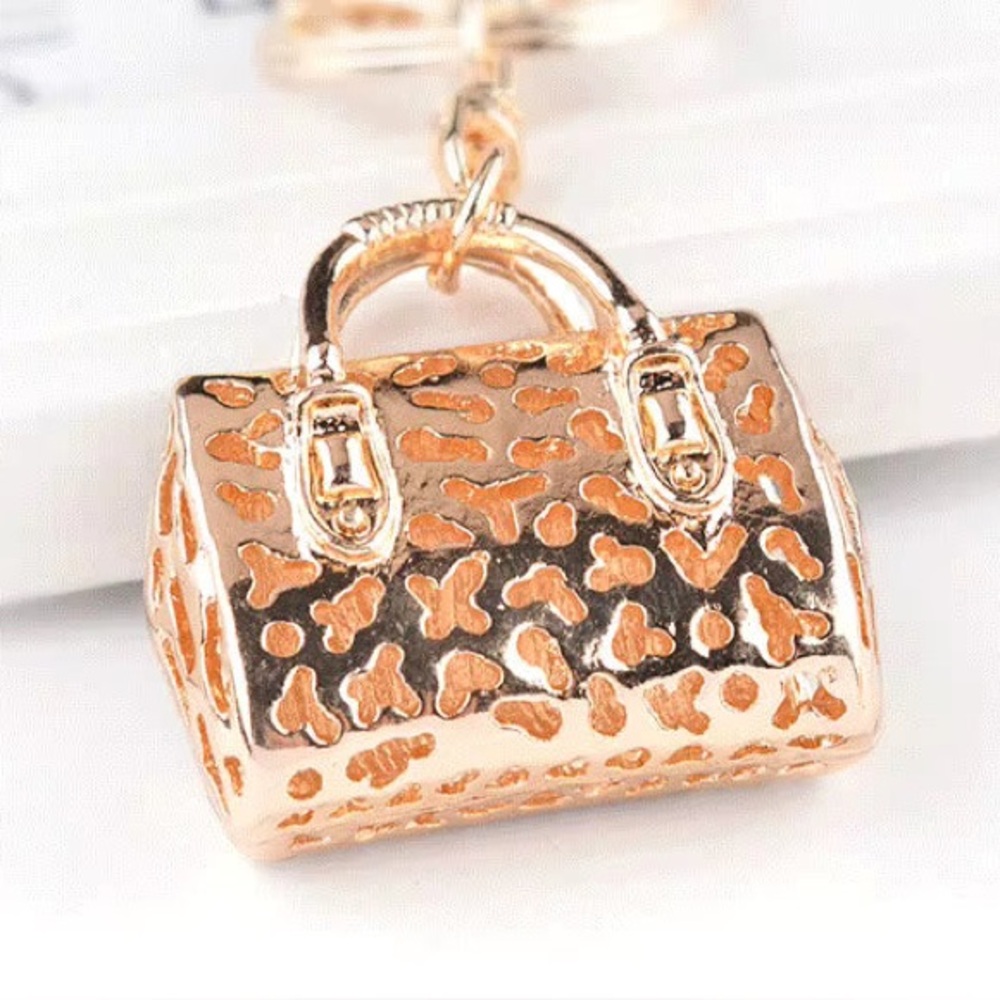 Mini Animal Purse Bag Charm- Red - Picture 2 of 3